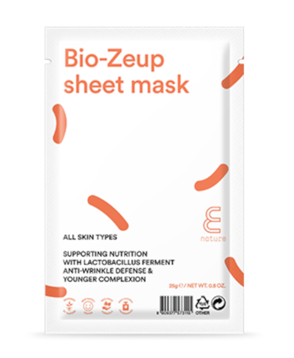 E NATURE Bio-Zeup sheet mask 25g