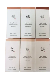 beauty of joseon sun tint fluid sunscreen spf30