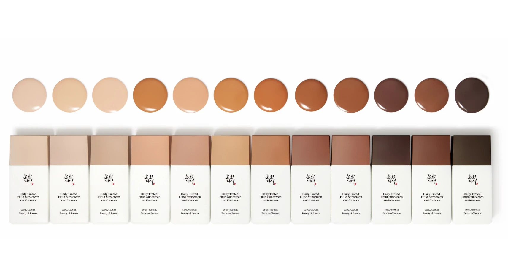 beauty of joseon sun tint fluid sunscreen