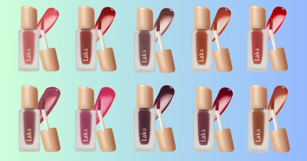 laka fruity glam tint shades