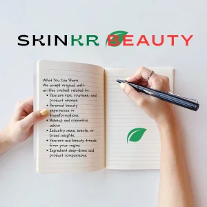 what you can share skinkrbeauty contribute
